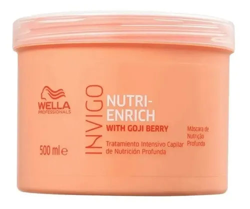 Máscara Invigo Nutri-enrich 500ml Wella Pro - Nutrição E Hidratação