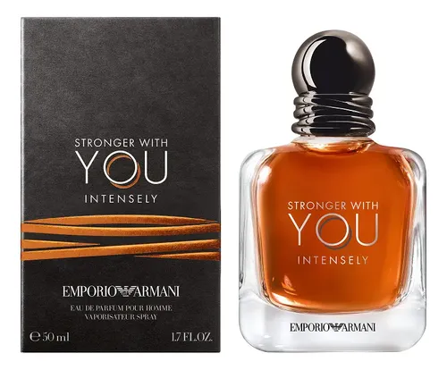 Armani Beauty Perfume Masculino Stronger With You Intensely Eau De Parfum 50ml