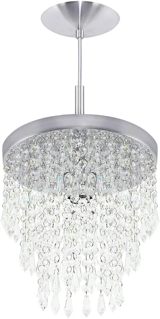 Lustre Pendente De Cristal Acrílico Manucrillic Magnifico