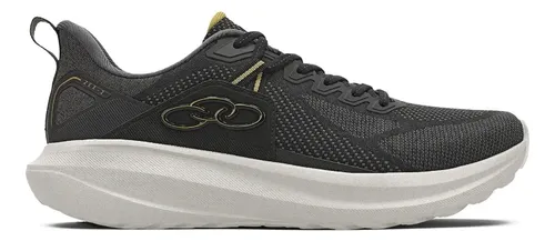 Tênis Masculino Olympikus Zex 2 Preto/chumbo Lisa 39 Br