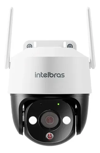 Câmera Inteligente Im7 + 3mp De Resolução Branca Intelbras Branco