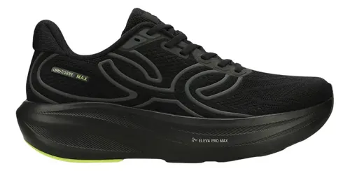 Tênis Olympikus Unissex Corre Max - Original Preto/preto Logo Olympikus 42 Br