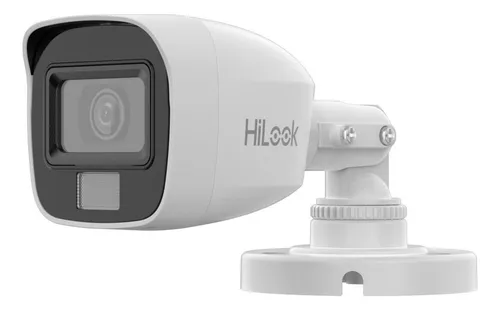 Câmera Bullet Thc-b127-lpc Fixa Luz Dupla 2mp Hikvision Branco