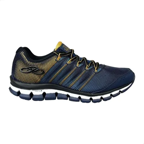 Tenis Olympikus Dynamic Masculino Marinho/dourado Geométrico 42 Br