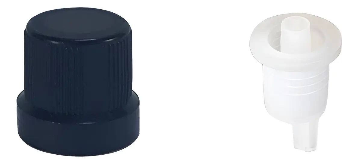 Tampa Lacre De 18mm Com Gotejador (100 Unidades)