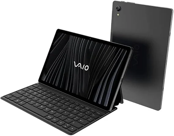 Tablet VAIO TL10 4GB RAM 128GB 4G Teclado Magnético, Câmera Traseira 8MP, Bateria de 7000mAh, Tela 10.4” 2K Wifi Dual Band - Preto