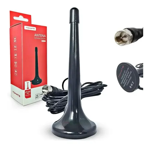Antena Interna Digital Tv Digital Hdtv Dtv Tomate Mtv 3015