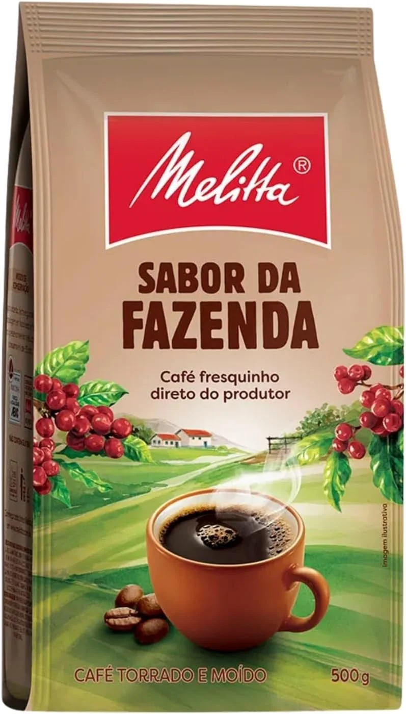 CAFÉ MELITTA SABOR DA FAZENDA POUCH 500g