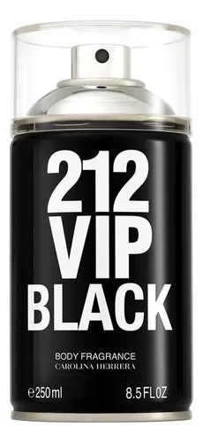 Carolina Herrera 212 Vip Men Black - Body Spray 250ml Blz Única