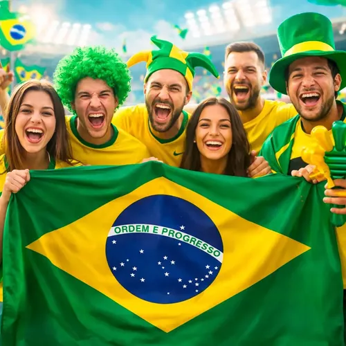 Bandeira Do Brasil 1,30x1,70m Helanca Grande Torcida Copa Br Bandeira