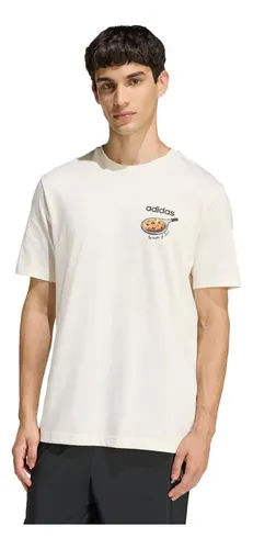 Camiseta Estampada Snack Cookie adidas Branco / Off White M