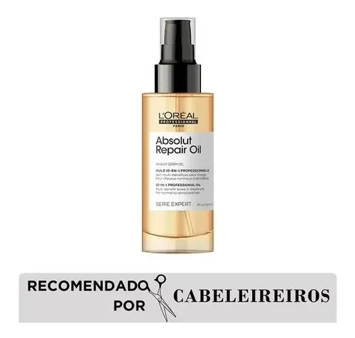 Óleo 10 Em 1 L'oréal Professionnel Absolut Repair 90ml