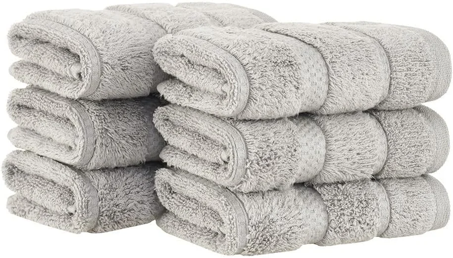 Kit 6 peças Toalha Lavabo Buddemeyer Vision Dual Air Cinza