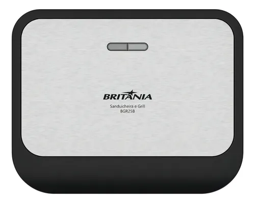 Sanduicheira e grill britânia bgr25b 2 em 1 750w
