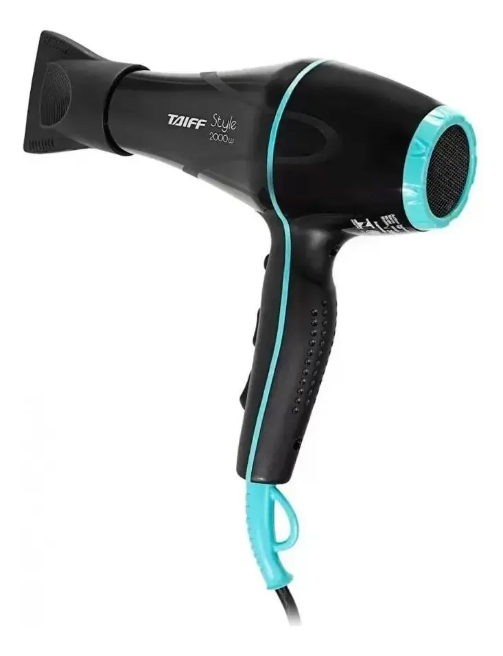 Secador De Cabelo Stylle Profissional Motor Ac 2000w Taiff Cor Preto 220v