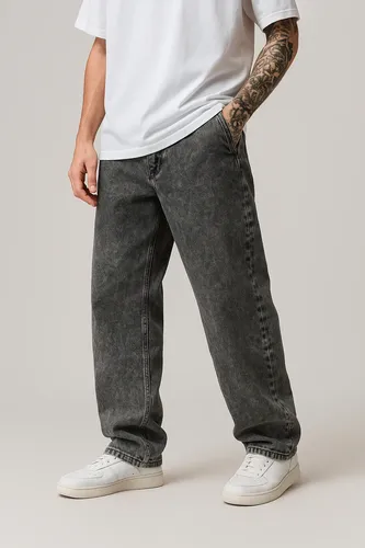 Calça Balão Jeans Masculina Baggy Larga Streetwear Estonada