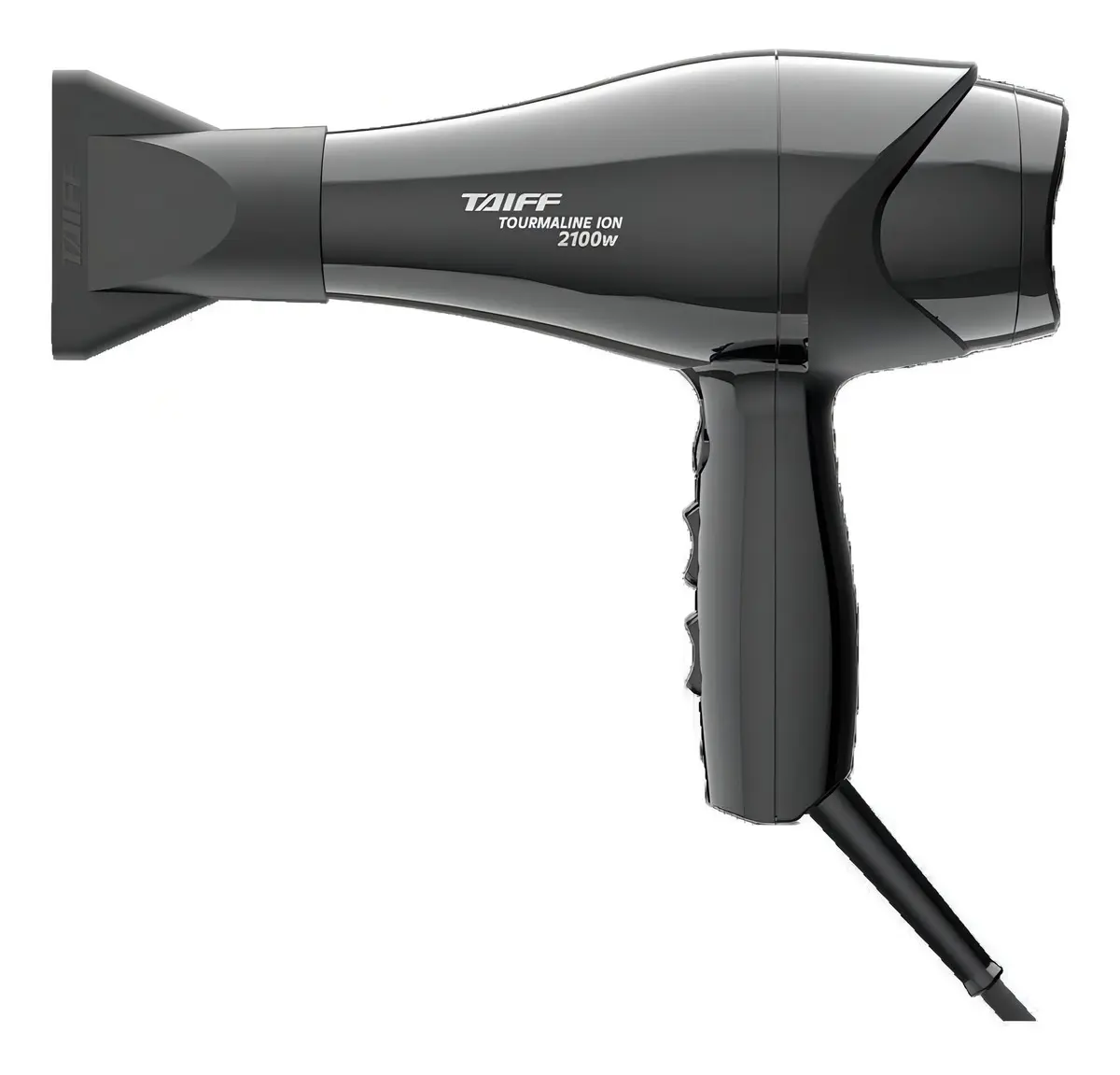 Secador De Cabelos Taiff New Tourmaline Ion 2100w Preto Pro 127v