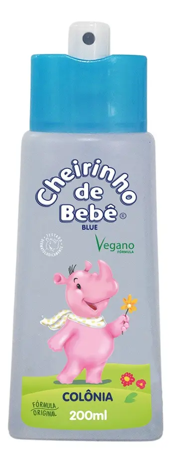 Colônia Cheirinho De Bebê Azul Spray 200ml