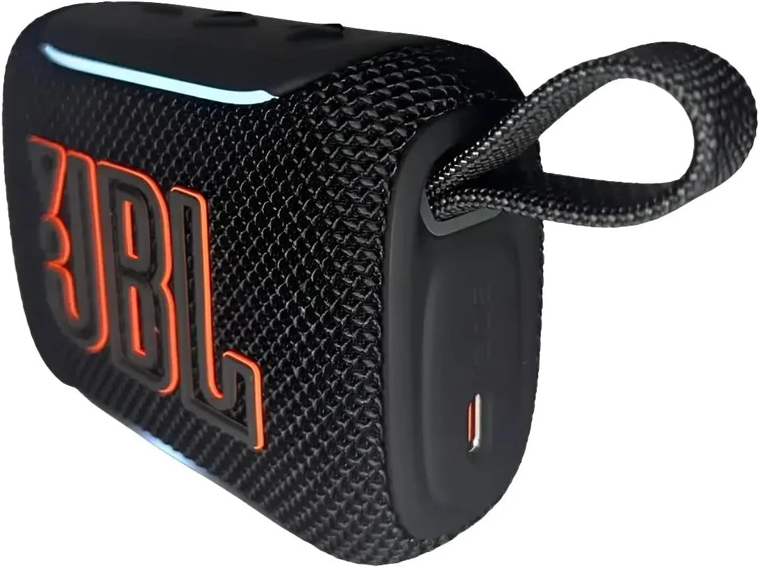 JBL, Caixa de Som, Go 5, Bluetooth, Portátil, Auracast, À Prova D'água e Poeira - Preta