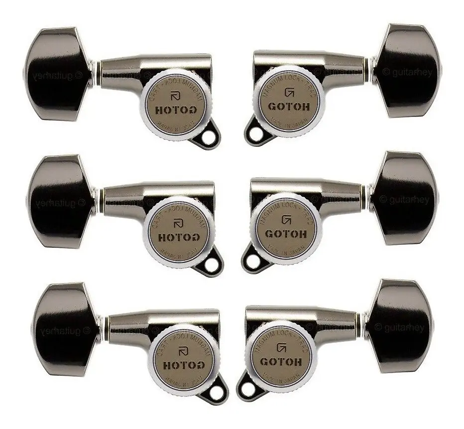 Tarraxas Com Trava Gotoh Sg381 01 Ck Mgt 3x3 Cosmo Black Cosmo Black