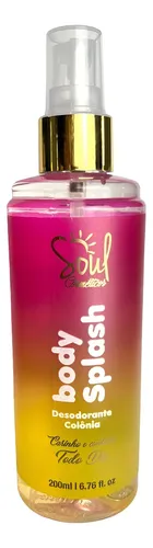 Body Splash Perfume Desodorante Colônia Corporal Paradox Virgínia Cuidado E Carinho Todo Dia Soul 200ml
