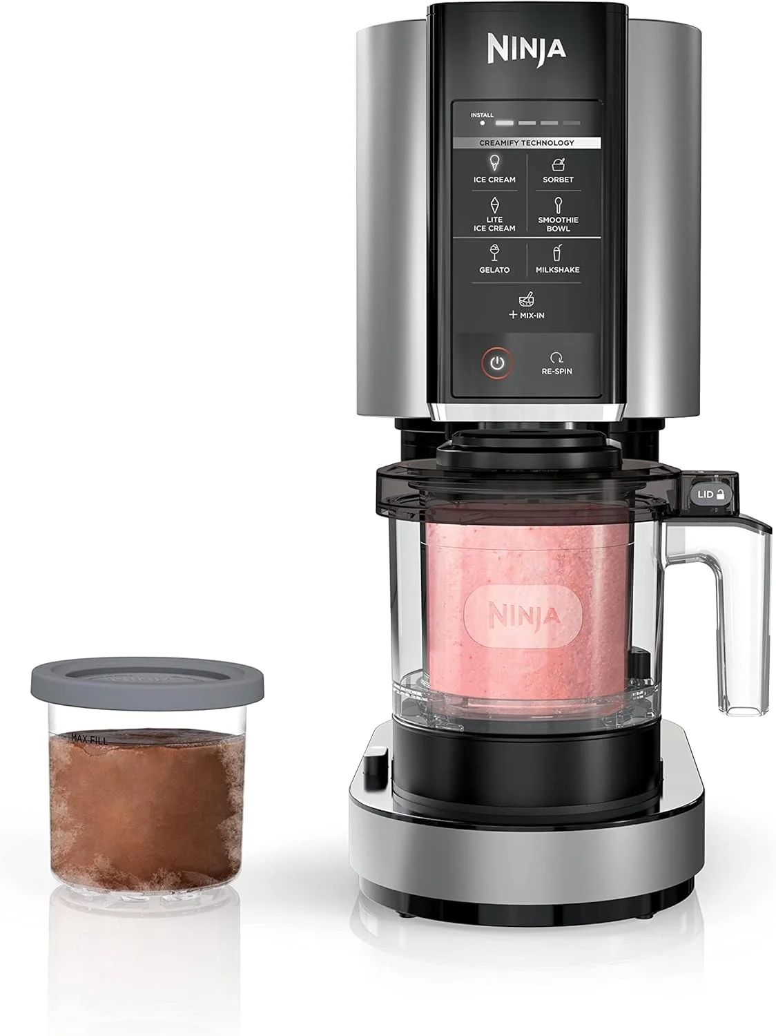 Ninja, Sorveteira, Creami, 7 Programas Auto-iQ, Tecnologia Creamify, 127 v