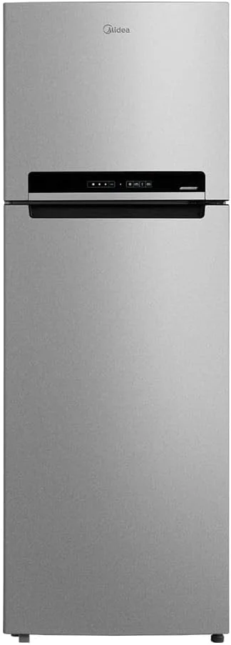 Geladeira Frost Free Duplex 394L Inverter Cor Prata Midea