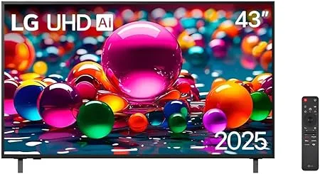Smart TV 43' LG 43AU801C0SA 4K