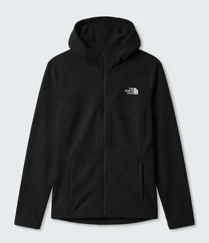 Fleece Masculino The North Face Glacier Full Zip Hoodie Smoked Pearl M Lisa