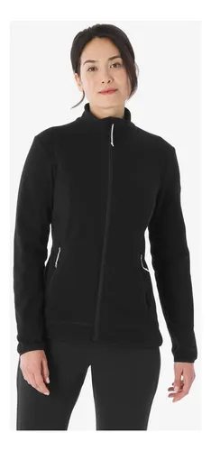 Blusa Fleece Feminina Com Ziper Mh100 Quechua