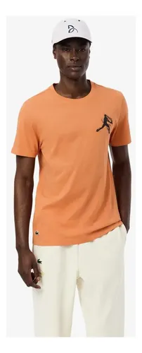 Conjunto Lacoste Tennis X Novak Djokovic Laranja G