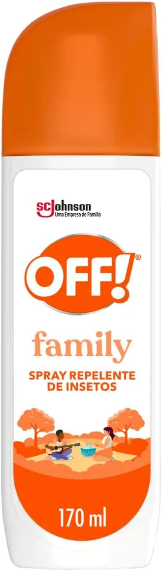 OFF! Family Spray Repelente de Insetos e Mosquitos, 170ml