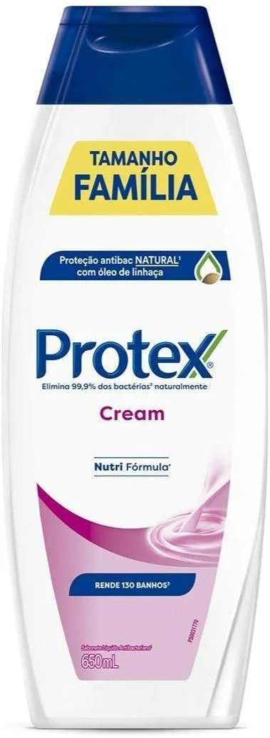 Sabonete Líquido Antibacteriano Protex Cream 650ml (Packaging May vary)