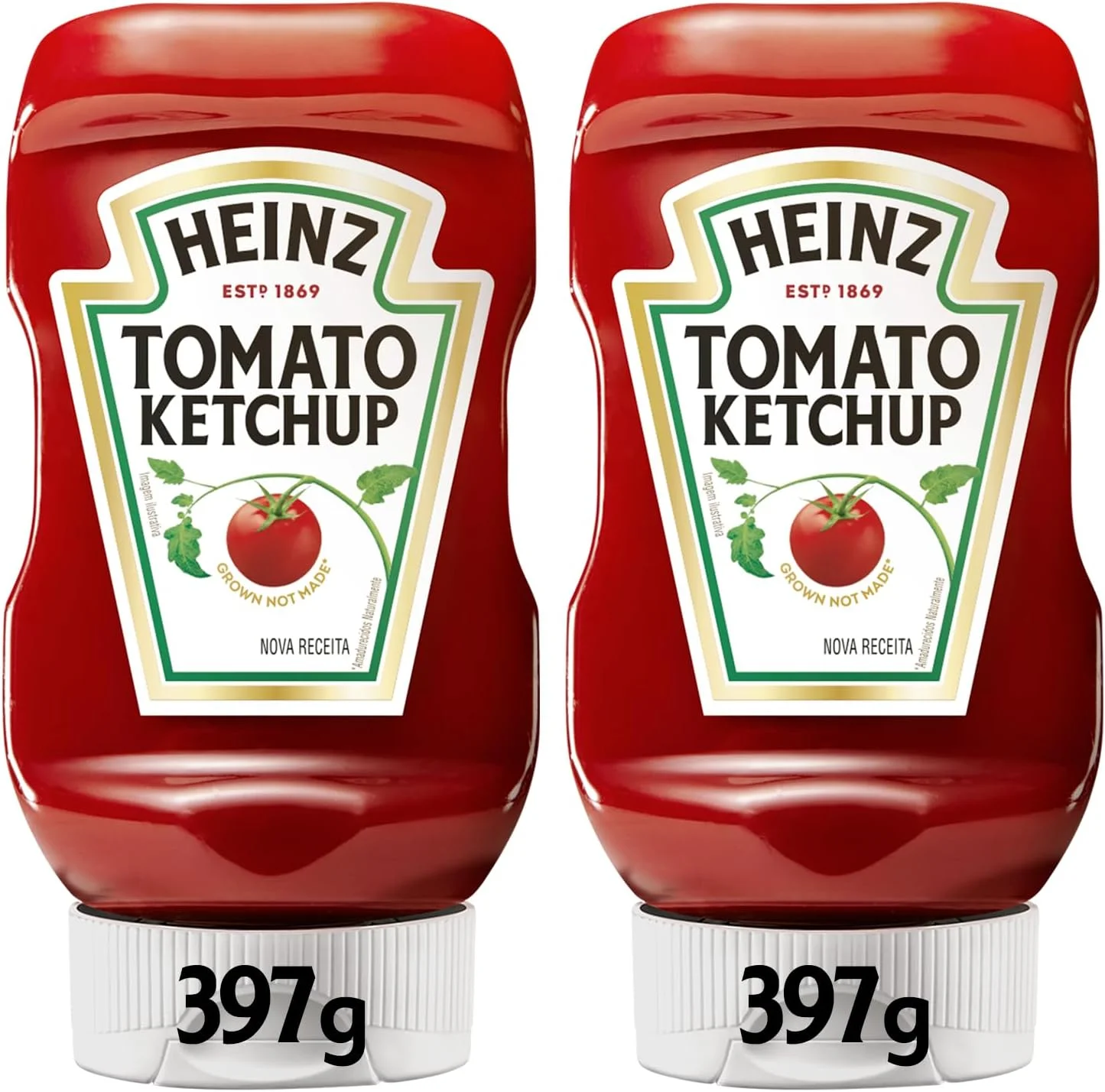 Heinz Pack Ketchup Tradicional 397g - 2 unidades