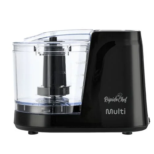 Mini Processador de Alimentos Rápido Chef 350ml 127V 100W Multi Home - CE076OUT [Reembalado]