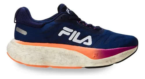Tênis Feminino Fila Float Maxxi 2 Marinho/coral/rosa Lisa 38 Br