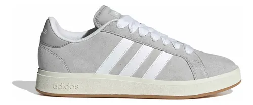 Tênis Masculino Grand Court Base 00s adidas Gretwo/ftwwht/gum10 Liso 41 Br