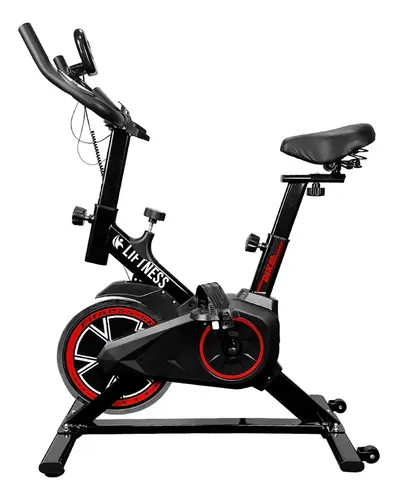 Liftness Bicicleta Ergométrica Liftness Spinning X11 Cor Preto/vermelho