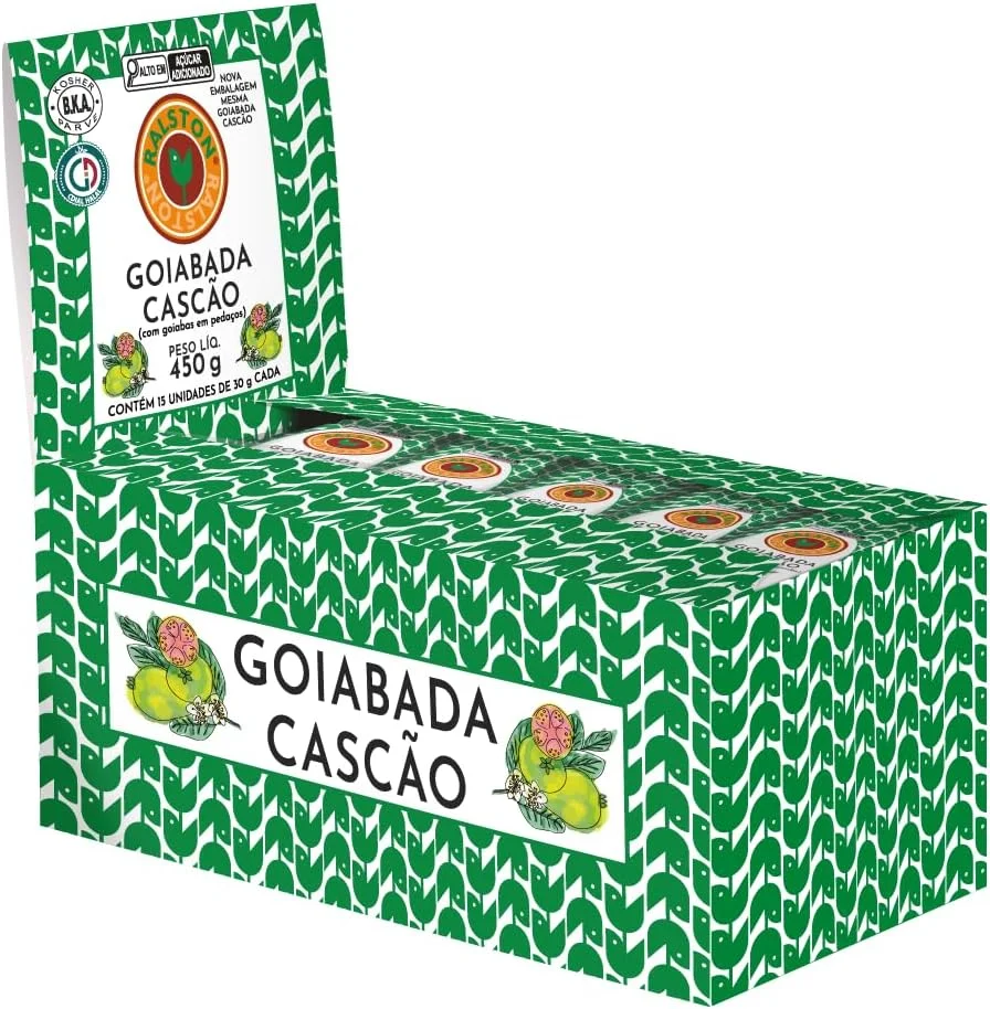 Display: 15x Goiabada Cascão 30g - Ralston
