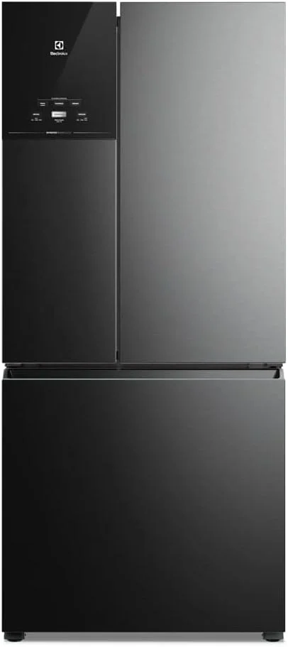 Geladeira Electrolux Multidoor Efficient Com Autosense e Inverter 590L Black Inox Look (IM8B) 220V