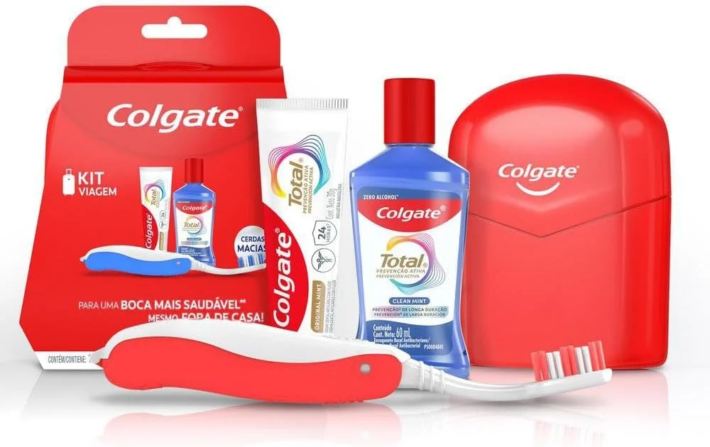Kit de Higiene Bucal Para Viagem Colgate