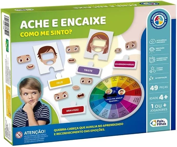 Pais & Filhos, Jogo Ache E Encaixe - Como Me Sinto?