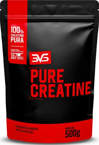 Creatina Monohidratada 500g - 100% Pura - 3vs Nutrition Sem Sabor