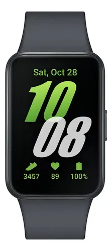 Smartwatch Samsung Galaxy Fit3 Display 1.6 Grafite Liso Grafit
