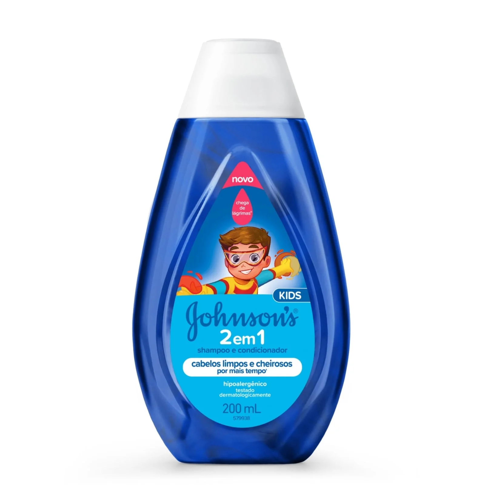 Shampoo e Condicionador Johnsons Kids 2 em 1 - 200ml