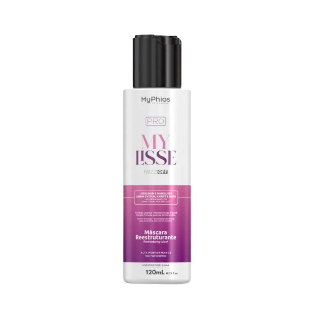 Máscara MyPhios Pro My Lisse Frizz Off Reducao Frizz 120ml