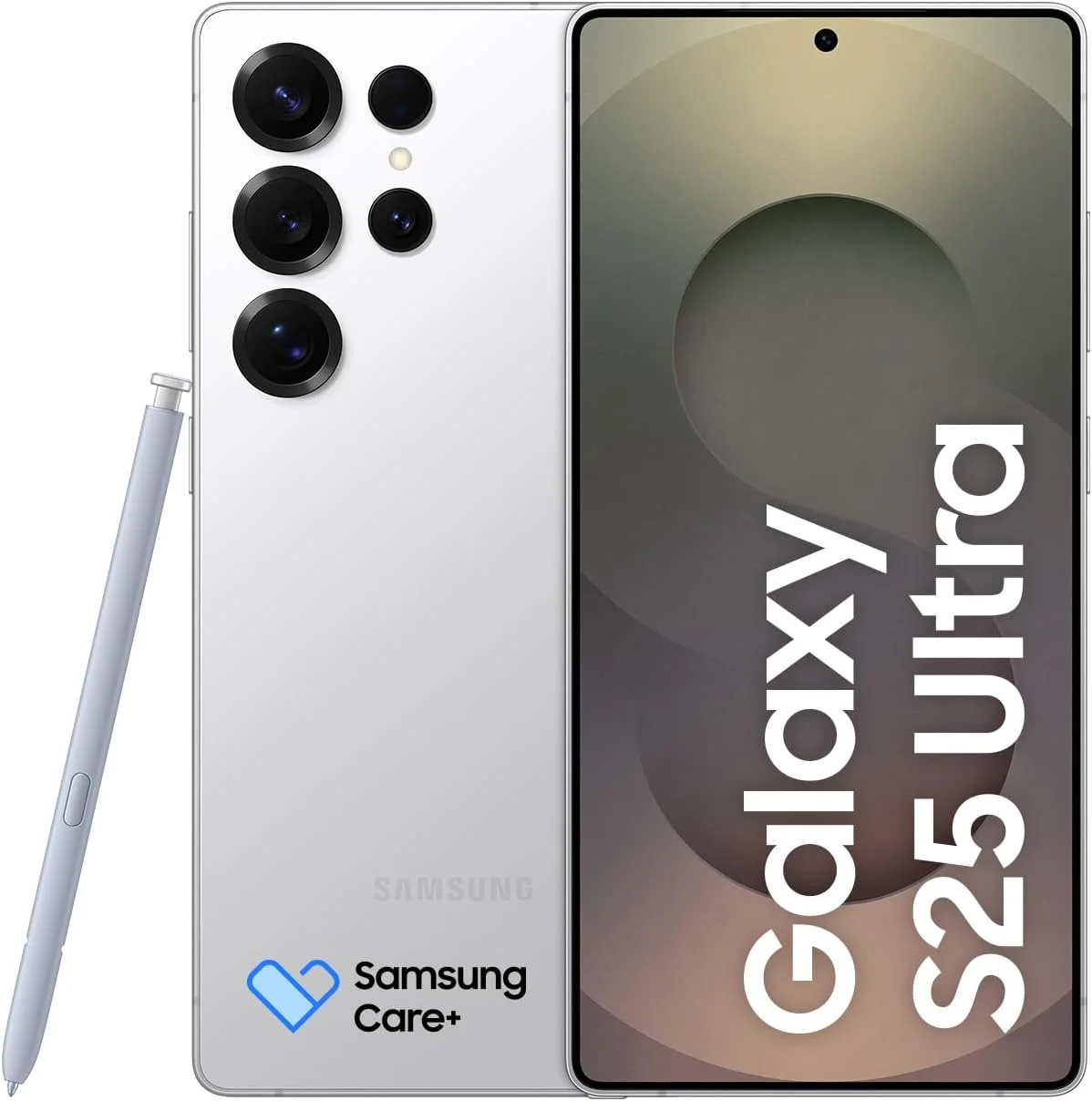 Celular Samsung Galaxy S25 Ultra 5G, 256GB, 12GB RAM, Câmera Quádrupla de 200+50+10+50, Tela Grande de 6.9", Titânio Prata