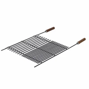 Grelha para Churrasqueira Aço Carbono 44,2x74,1cm Churrasco