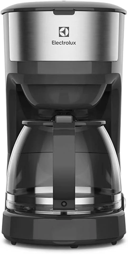 Cafeteira Elétrica Electrolux inox filtro permanente removivel sistema corta pingos capacidade 1,2L 30 xicaras função manter aquecido ECM20 127v