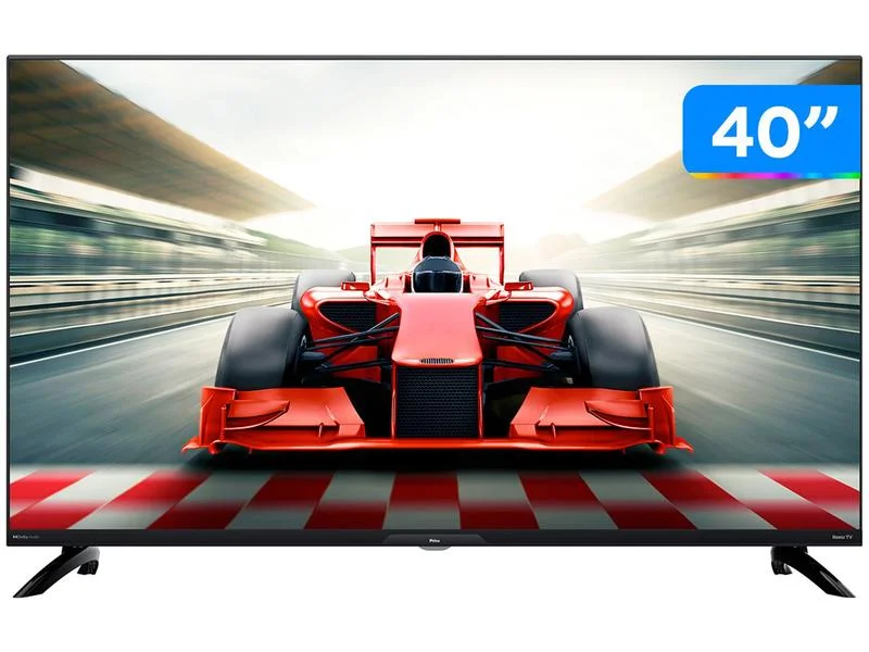 Smart TV 40" Full HD Philco Roku TV PTV40G7ER2CPBLF D-LED Quad Core Bivolt